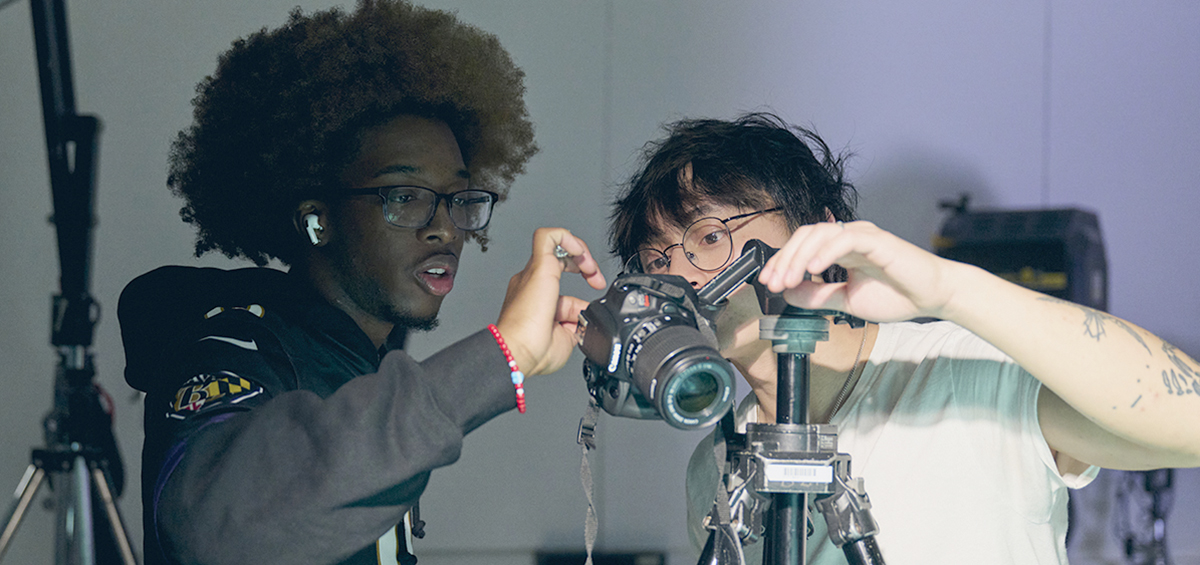 communication design students at FIT