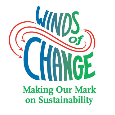 Winds-of-change logo designed by Ning Juang.