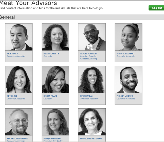 Academic Advisement Center Meet Our Advisors