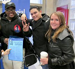 Students at Orientation