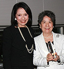 - FIT President Joyce F. Brown and Yoko Ohara - FIT President Joyce F. Brown and Yoko Ohara