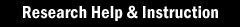 Research Help & Instruction