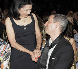 Dr. Joyce Brown and Dries van Noten