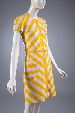I.D. (Emmanuelle Khanh), dress, 1966, gift of Sandy Horvitz. 77.57.2