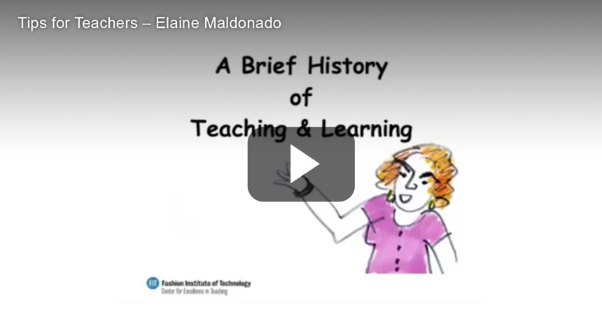 Tips for Teachers  Elaine Maldonado video