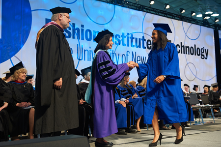 president brown at commencement