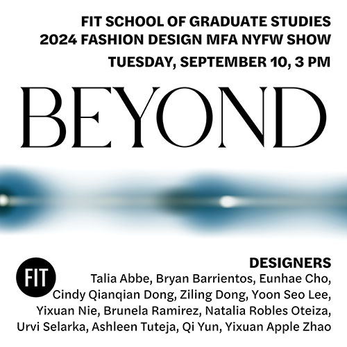 Beyond runway show graphic