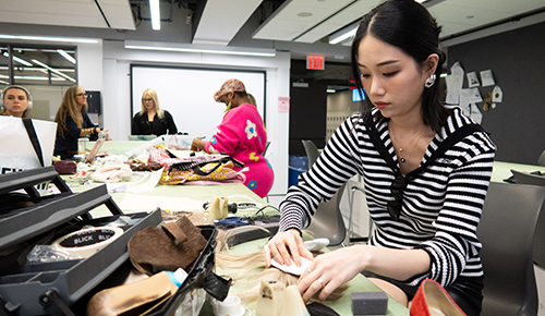 FIT student sewing accessories