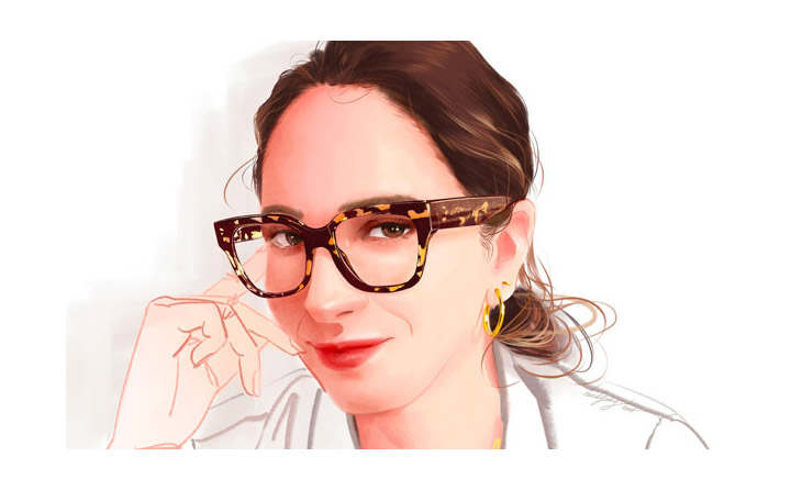 Illustration headshot of Daniela Maldonado