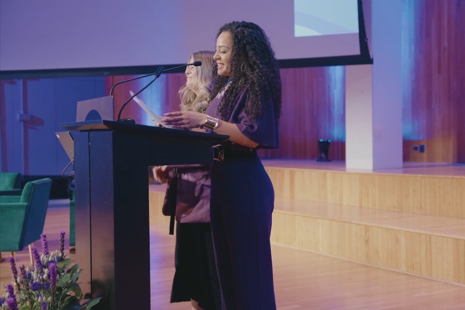 still from womxn's empowerment 2025 video