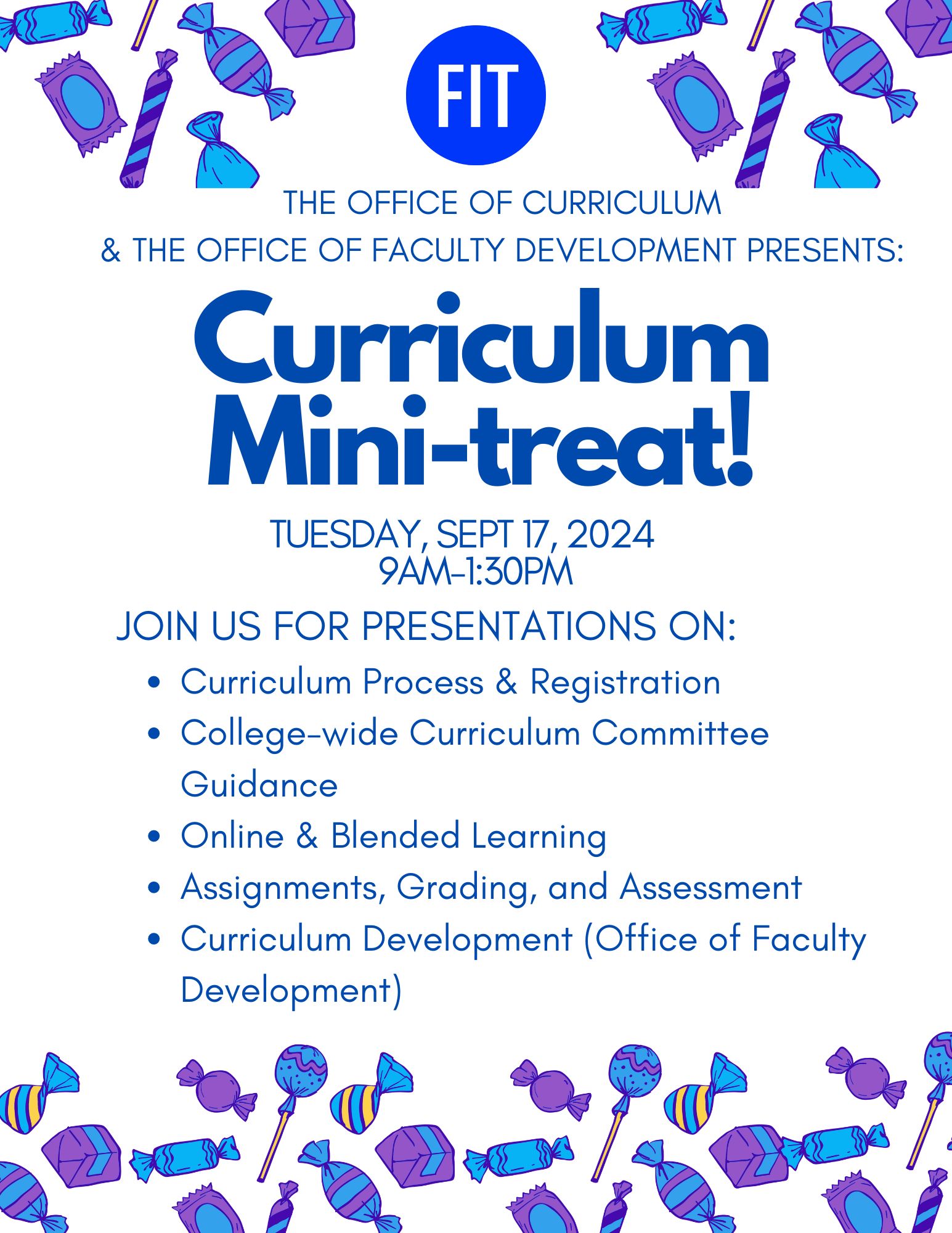 Flyer for curriculum Mini-treat