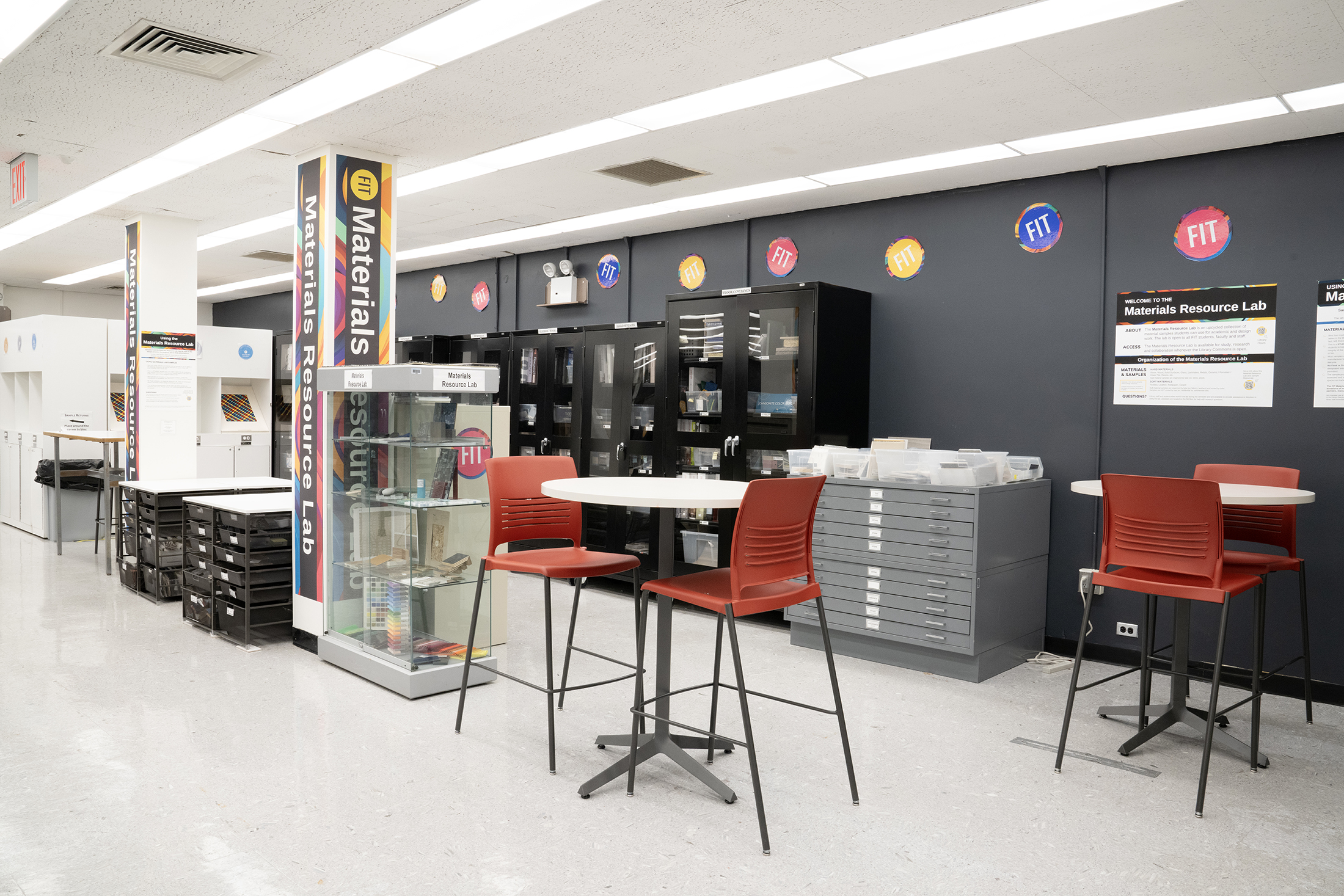 MRL full view of cabinets and seating