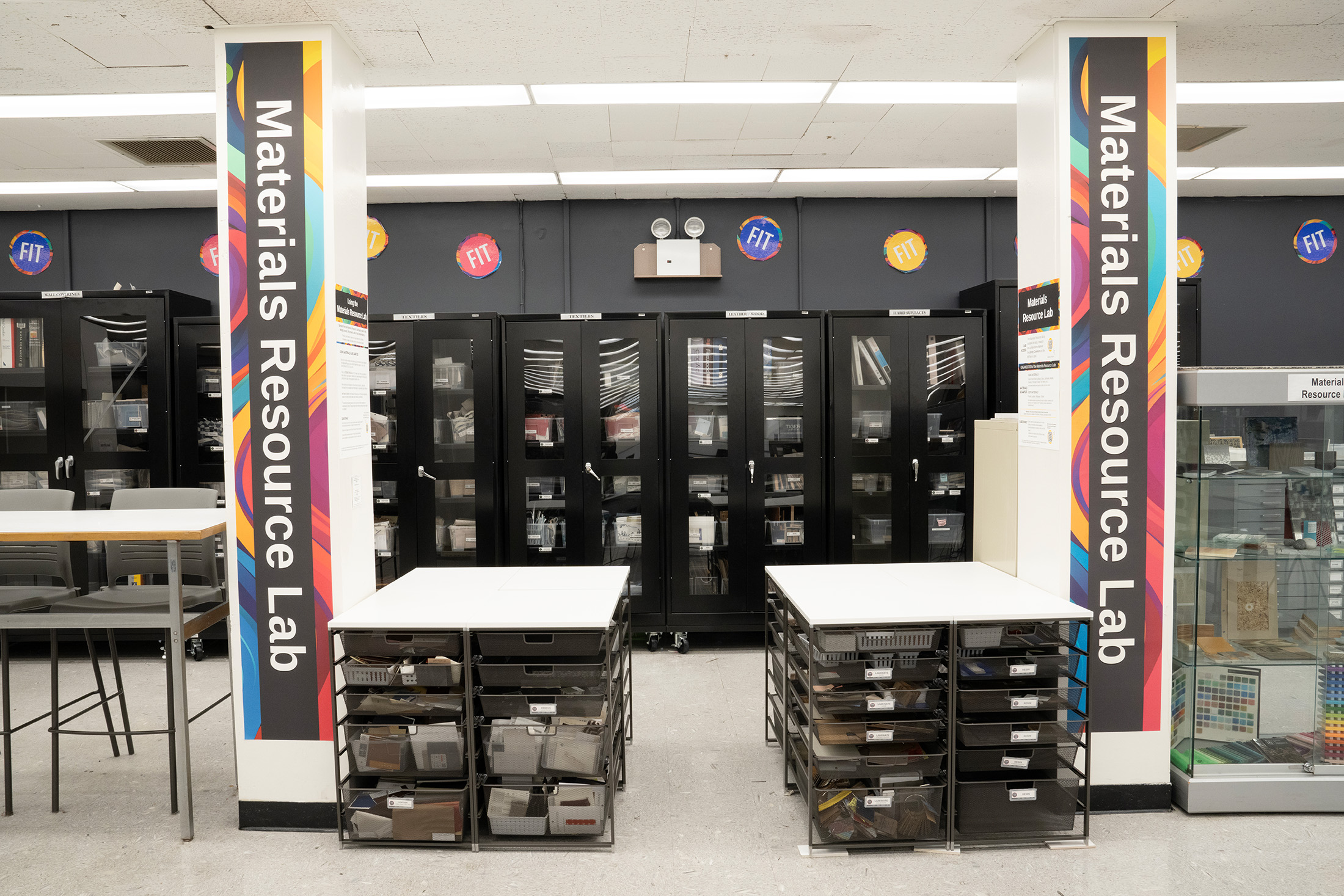 Materials Cabinets